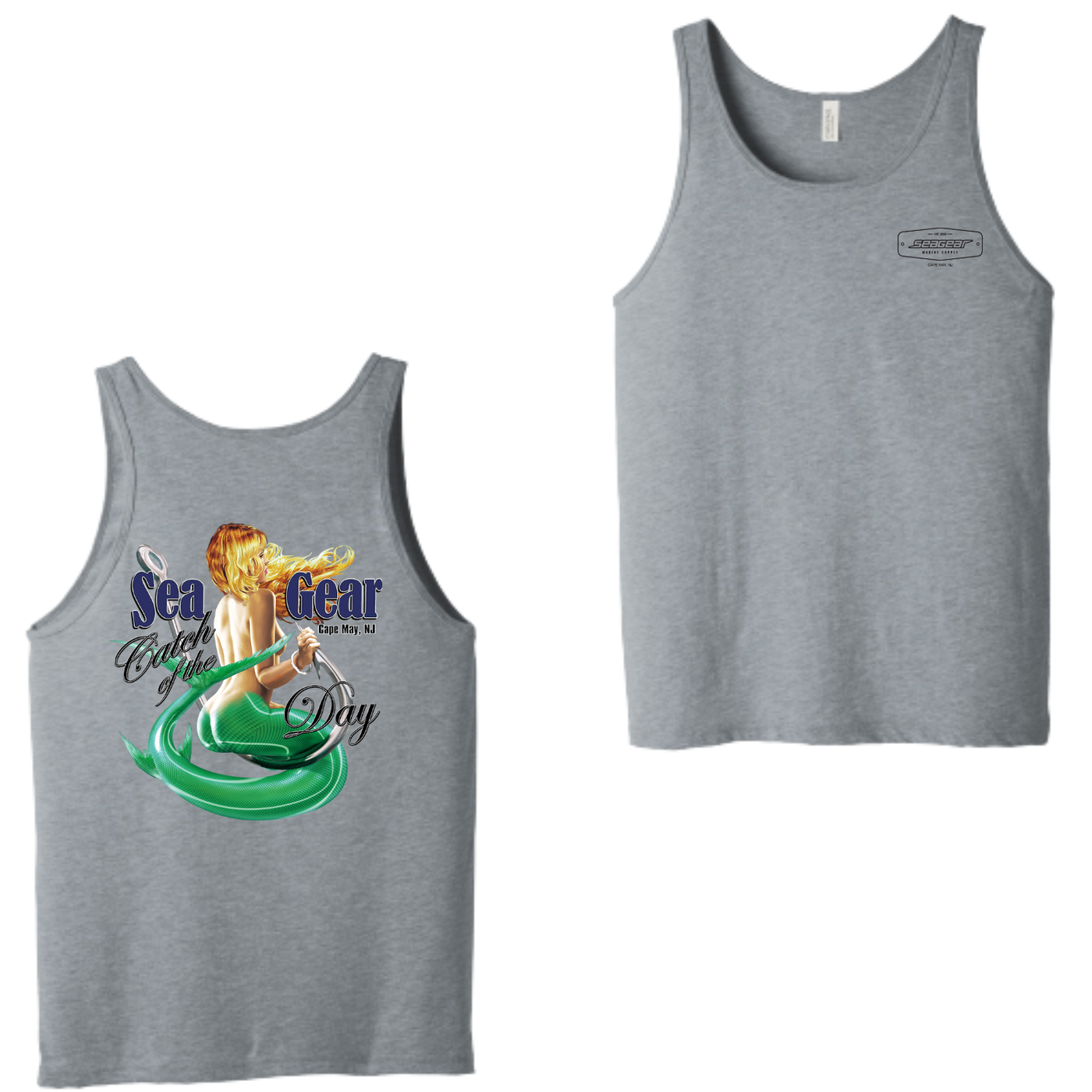 Sea Gear Apparel - Catch Of The Day Bella + Canvas Unisex Jersey Tank Top