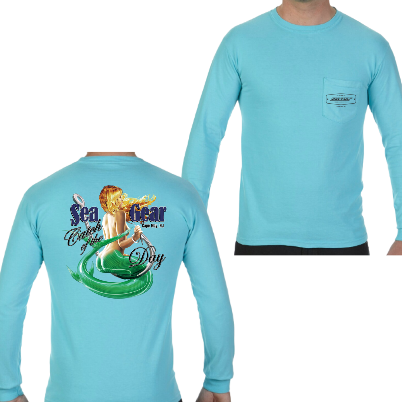 Sea Gear - CATCH OF THE DAY LONG SLEEVE TEE