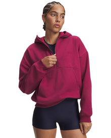 Under Armour - UA Icon Fleece Womens 1/2 Zip Hoodie 6012843
