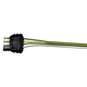 Anderson Marine Trailer Connector Plug 4-Way Flat Male