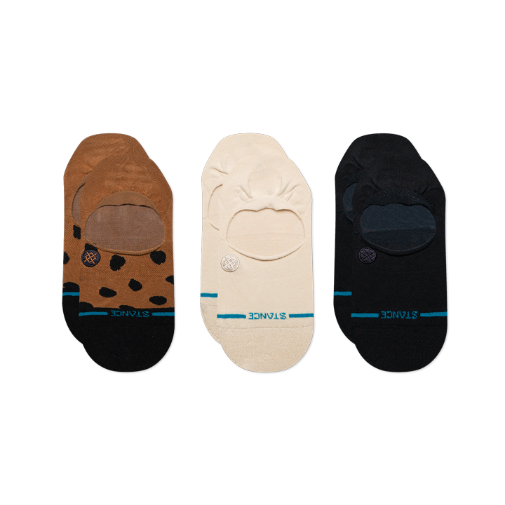 Leopard No Show 3 Pack