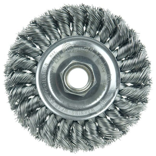Weiler Flat Wire Brush For Grinder