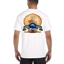 Sea Gear - Flaming Scallop Short Sleeve Mens