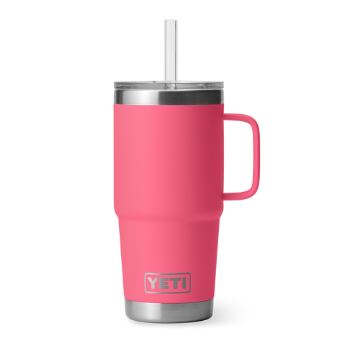Yeti - Rambler 25 Oz Straw Mug - 25Oz / Tropical Pink (Core)