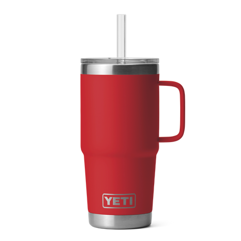 Yeti - Rambler 25 Oz Straw Mug - 25Oz / Rescue Red (Core)