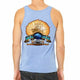 Sea Gear - Flaming Scallop Bella + Canvas Unisex Jersey Tank Top