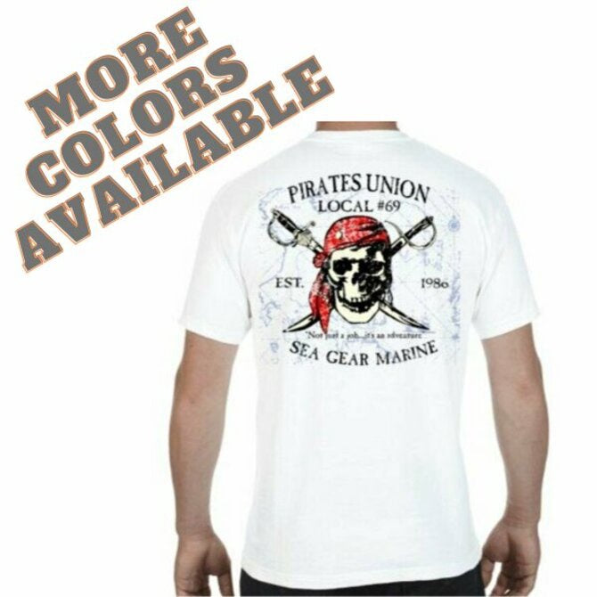 Sea Gear - Pirate Union Short Sleeve Tee XL