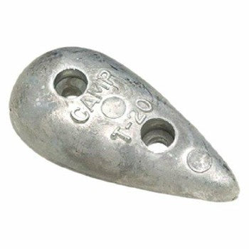 Tear Drop Hull Sacrificial Anode