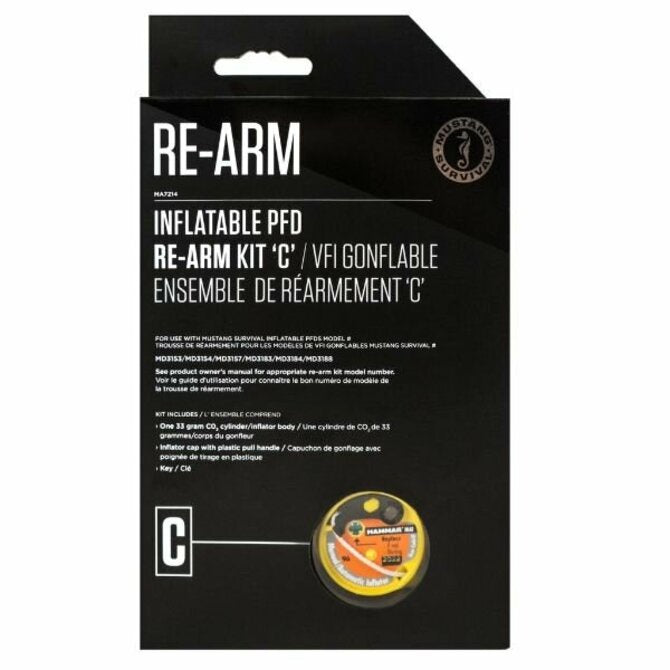 Mustang Survival Re-Arm Kit C - 33G Hammar Auto-Hydrostatic