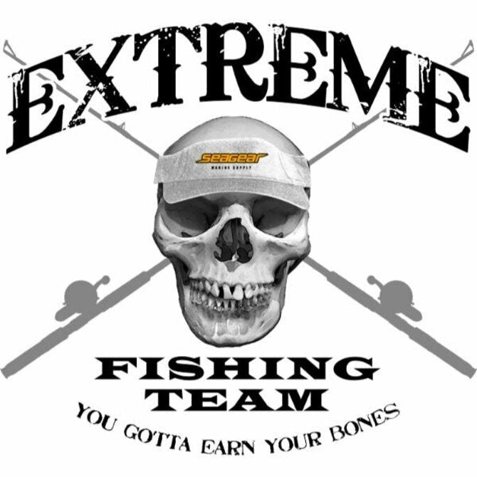 SG Extreme Fishing Sticker