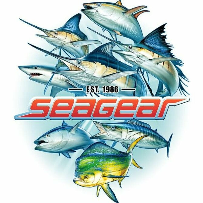 Sea Gear Apparel - Multi Fish Sticker