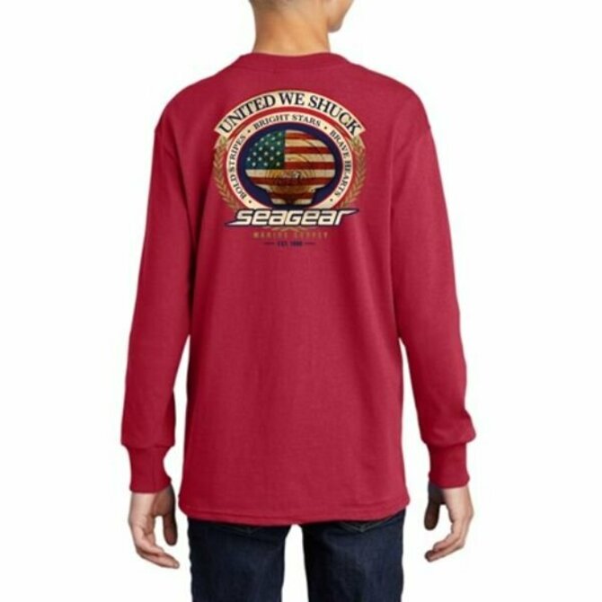 Sea Gear Apparel - United We Shuck Long Sleeve Youth