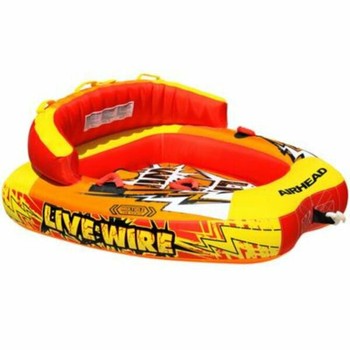 Air Head Live Wire-Inflatable Boat Towable Lake Water Tube