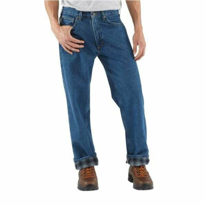 Carhartt - M Relaxed Fit Flannel Lined