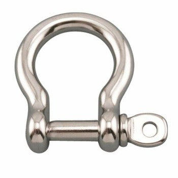 Suncor Stainless - Steel Bow Shackle W/ Screw Pin