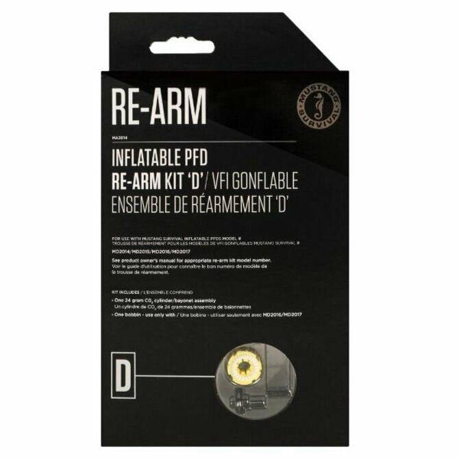 Mustang Survival - Re-Arm Kit D - 24G Auto/Manual (With Bayonet)