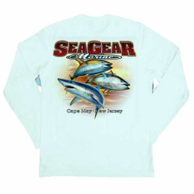 Sea Gear Apparel - Native Outfitters Men`s Custom SG DriQ Flounder