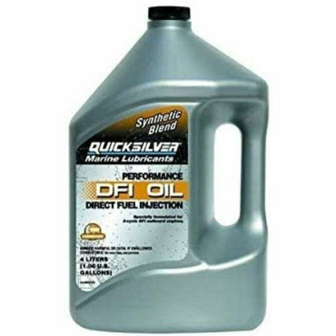 Quicksilver 2-Stroke Performance DFI Synthetic Blend Marine Engine Oil