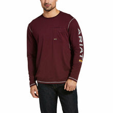 Ariat - Rebar Workman Logo LS T-Shirt