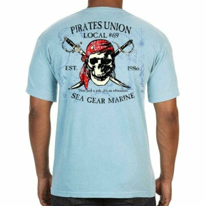 Sea Gear Apparel - Pirate Union Short Sleeve Tee XL