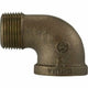 Bronze 90 Degree Stree Elbow MPxFP