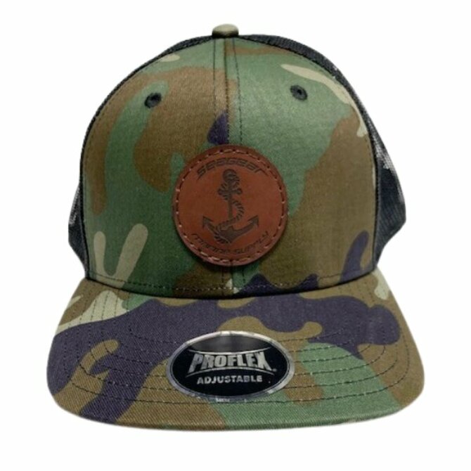 Sea Gear - Leather Patch Hat