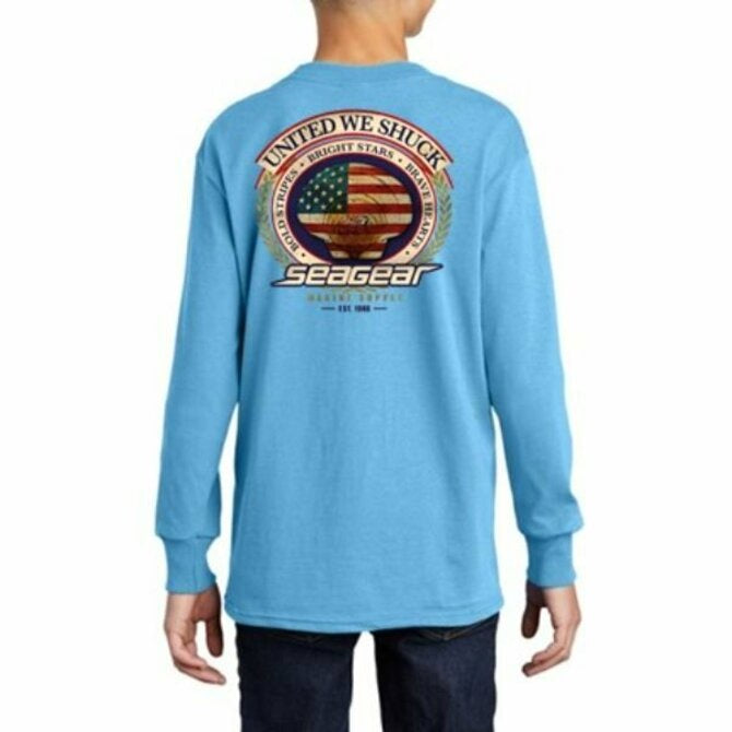 Sea Gear Apparel - United We Shuck Long Sleeve Youth
