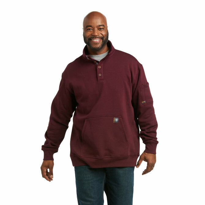 Ariat - Men`s Rebar Overtime Fleece Sweater