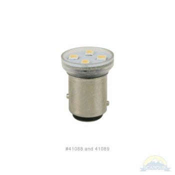 Scandvik Bayonet Base Wafer Offset Pins - Dual Contacts Bulb