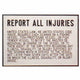 Bernard Personal Injury Plaque