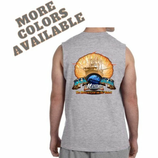 Sea Gear Apparel - Flaming Scallop Muscle Tank