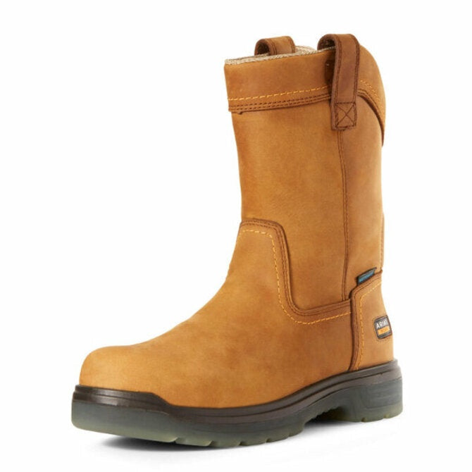 Ariat Men`s Turbo Waterproof Pull-On Work Boot 10032610
