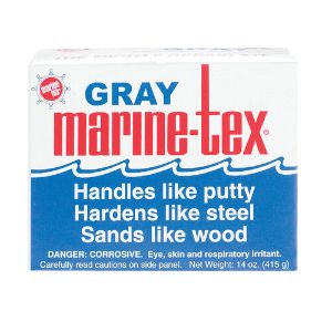 Marine-Tex - Epoxy Putty Mighty Repair Kit 14 oz- Grey