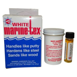 Marine-Tex - Epoxy Putty Mighty Repair Kit 2 oz- White