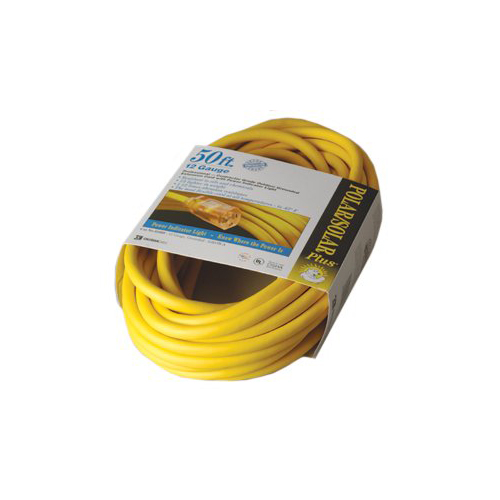 Polar/Solar - 50' Yellow Extension Cord