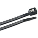 Ancor - 14" Black Self Cutting Black UVB Cable Tie, Each