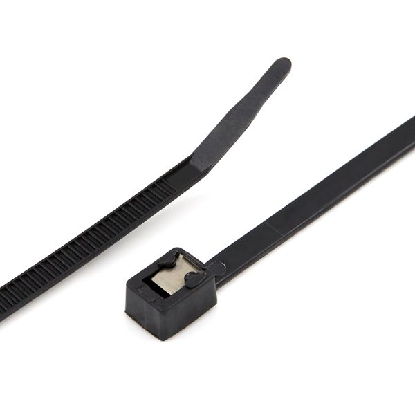 Ancor - 8" Black UVB Self Cutting Cable Tie