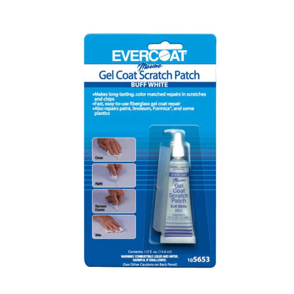 Evercoat - Gel Coat Scratch Patch - Buff White 1/2 oz