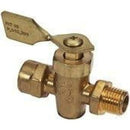 Moeller - 1/4" Male/Female Brass Shut-Off Valve