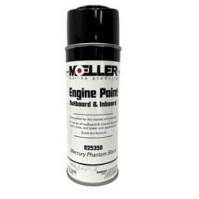 Moeller - Mercury Phanton Black Engine Spray Paint