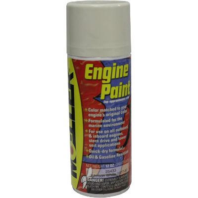Moeller - White Johnson/Evinrude Engine Spray Paint