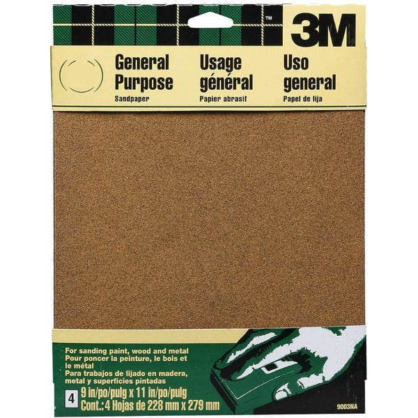 3M - General Purpose Sanding Paper Pack