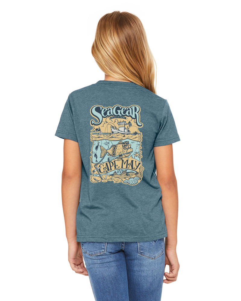 Sea Gear - Kids Grumpy Fish Shortsleeve T-Shirt