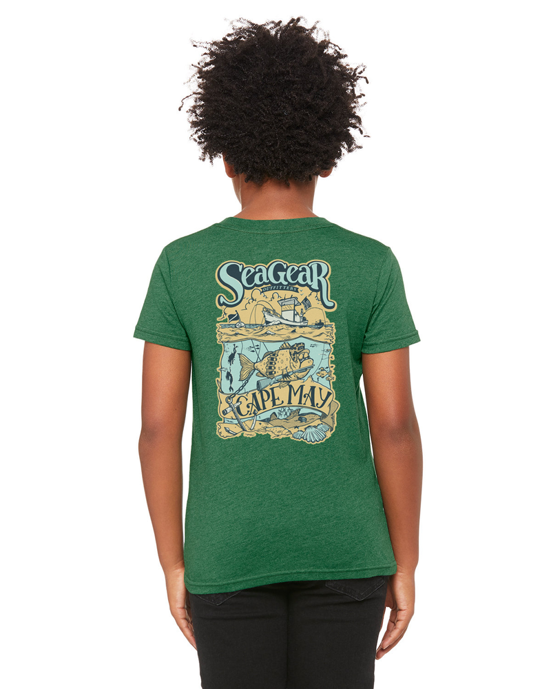 Sea Gear - Kids Grumpy Fish Shortsleeve T-Shirt