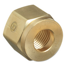 Western - Regulator Inlet Nut, Acetylene (Commercial), Brass .83"-14 NGO, RH Female