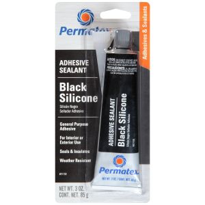 Permatex - Black Silicone Adheasive Sealant 3 oz
