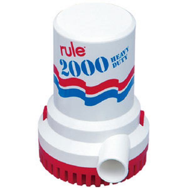 Rule - 12V 2000 GPH UI Pump