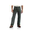 Carhartt - Men's Loose Fit Washed Duck Flannel-Lined Utility Work Pant