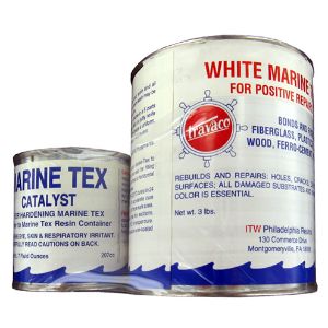 Marine-tex Epoxy Putty Repair Kit White 14 Oz With 4 Mixing Sticks for sale  online