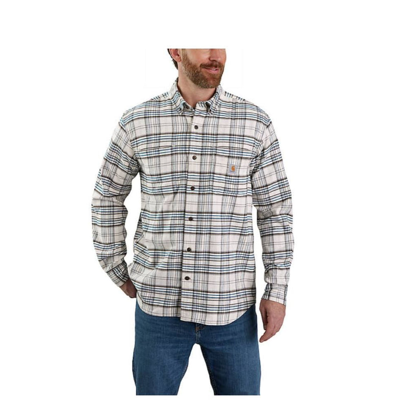 Carhartt - Men's Rugged Flex Relaxed Fit Midweight Flannel Long-Sleeve